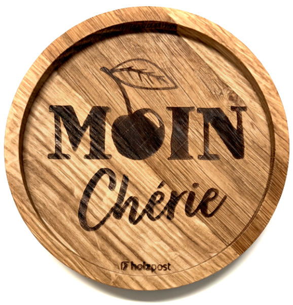 Holzpost® Untersetzer Moin Cerie Holzpost® Untersetzer Moin Cerie