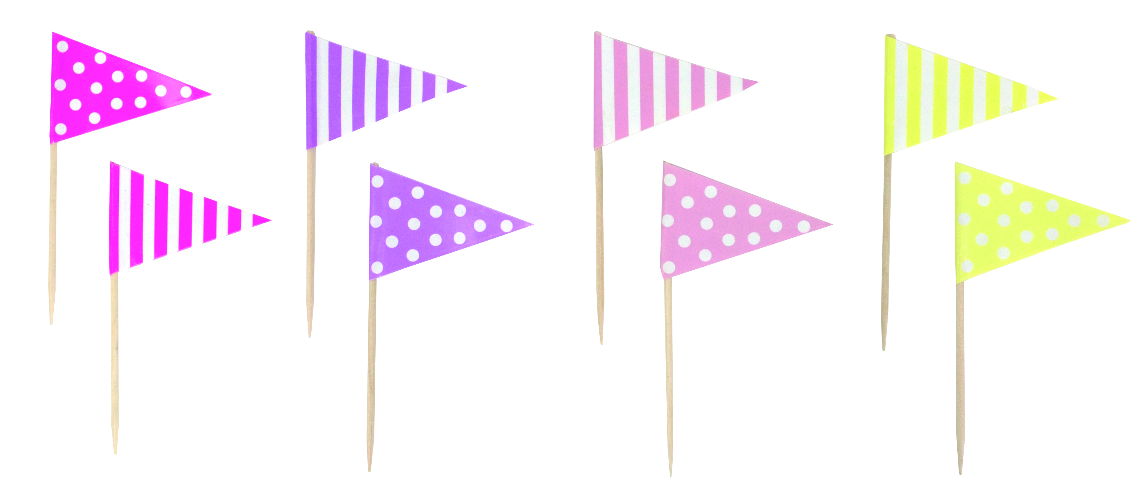 JaBaDaBaDo Party-Fähnchen pink (16 Stk.) JaBaDaBaDo Party-Fähnchen pink (16 Stk.)