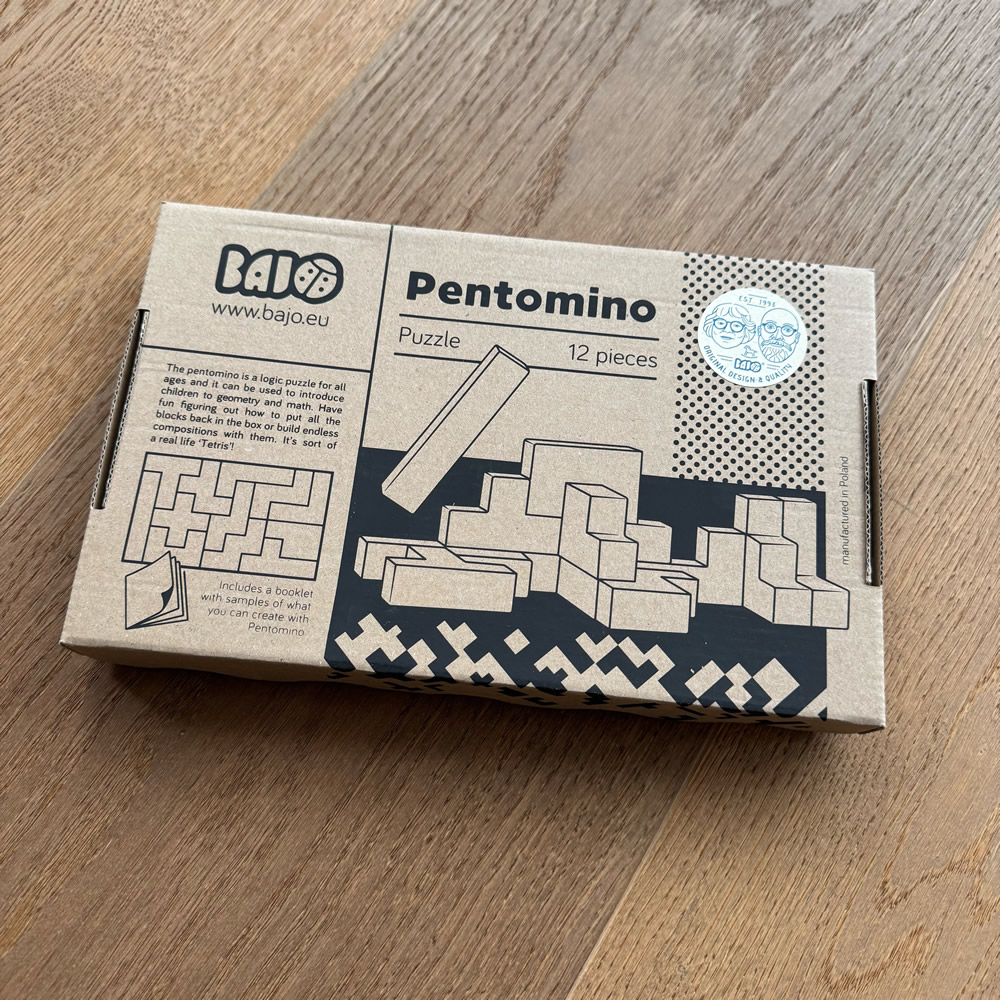 BAJO Pentomino Pastell