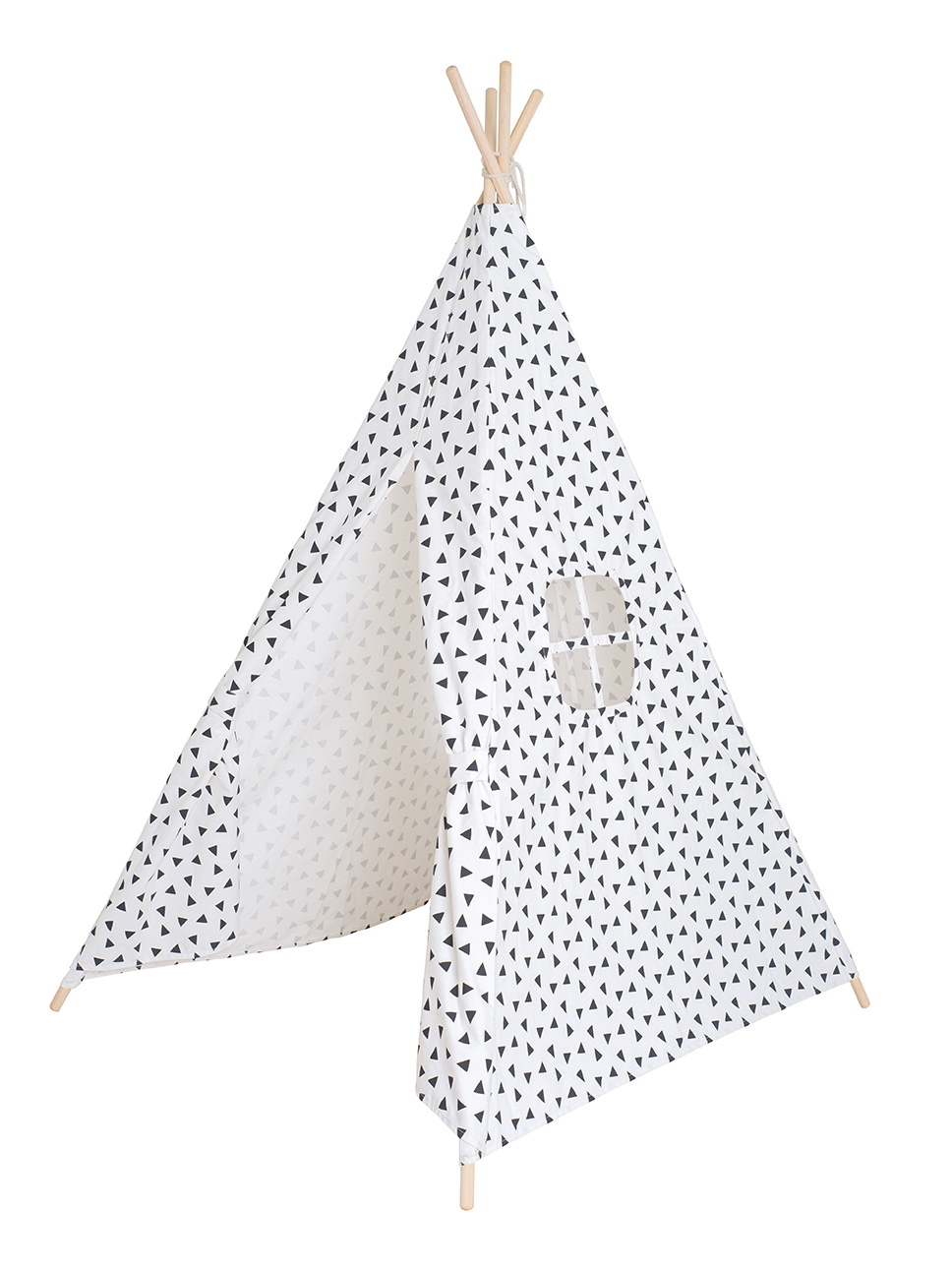 JaBaDaBaDo Tipi Zelt Konfetti schwarz-weiß JaBaDaBaDo Tipi Zelt Konfetti schwarz-weiß