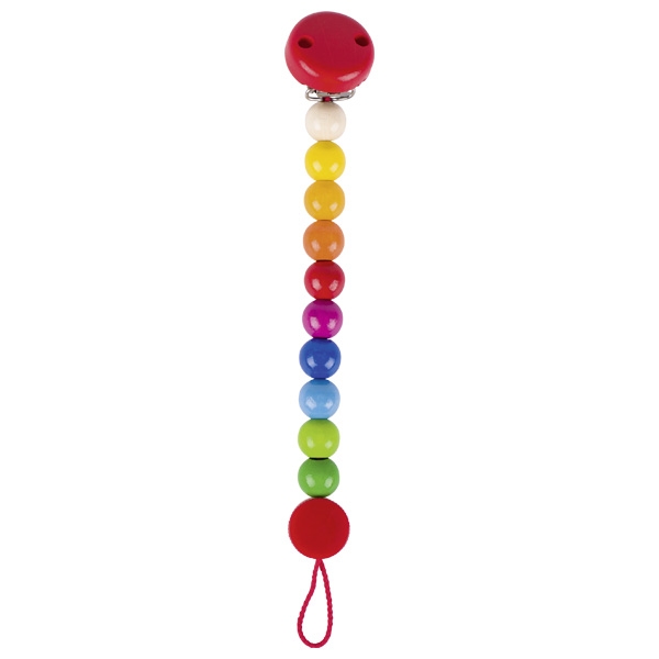goki gaby Schnullerkette Regenbogen - Holzspielzeug Profi goki gaby Schnullerkette Regenbogen - Holzspielzeug Profi