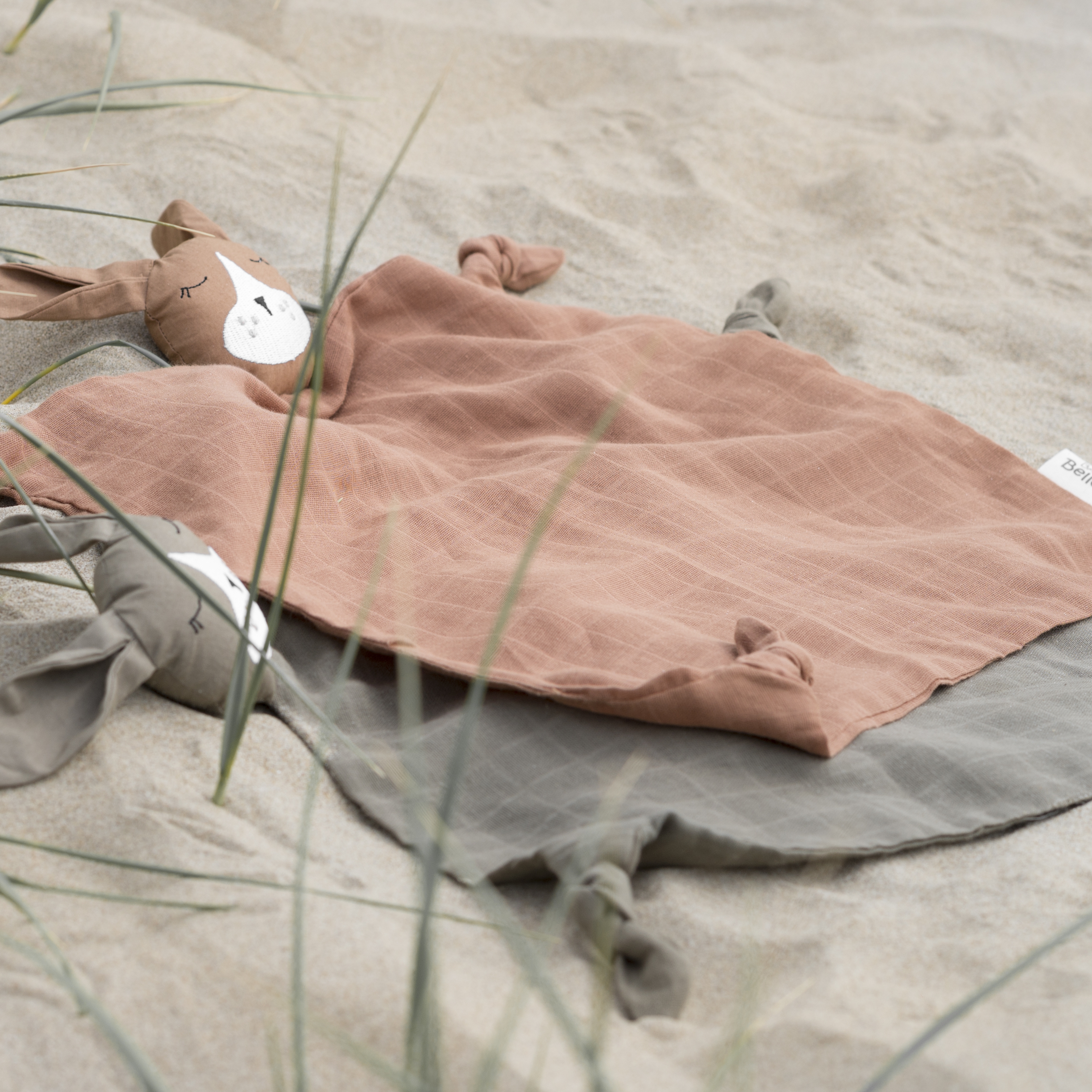 Finny Ho Baby Bello Kuscheltuch Finny the fennex Fox: Holzspielzeug Profi