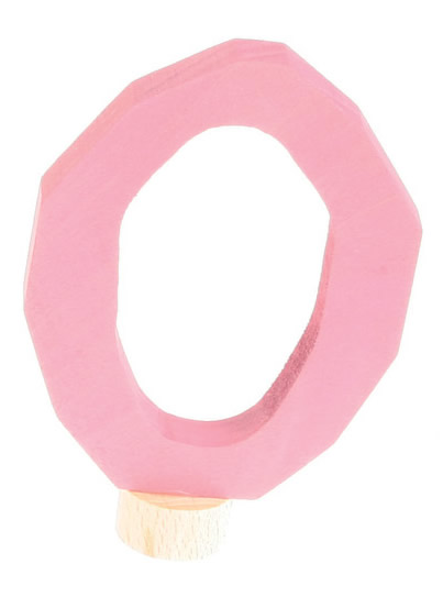 GRIMM´S Zahlenstecker 0 rosa GRIMM´S Zahlenstecker 0 rosa