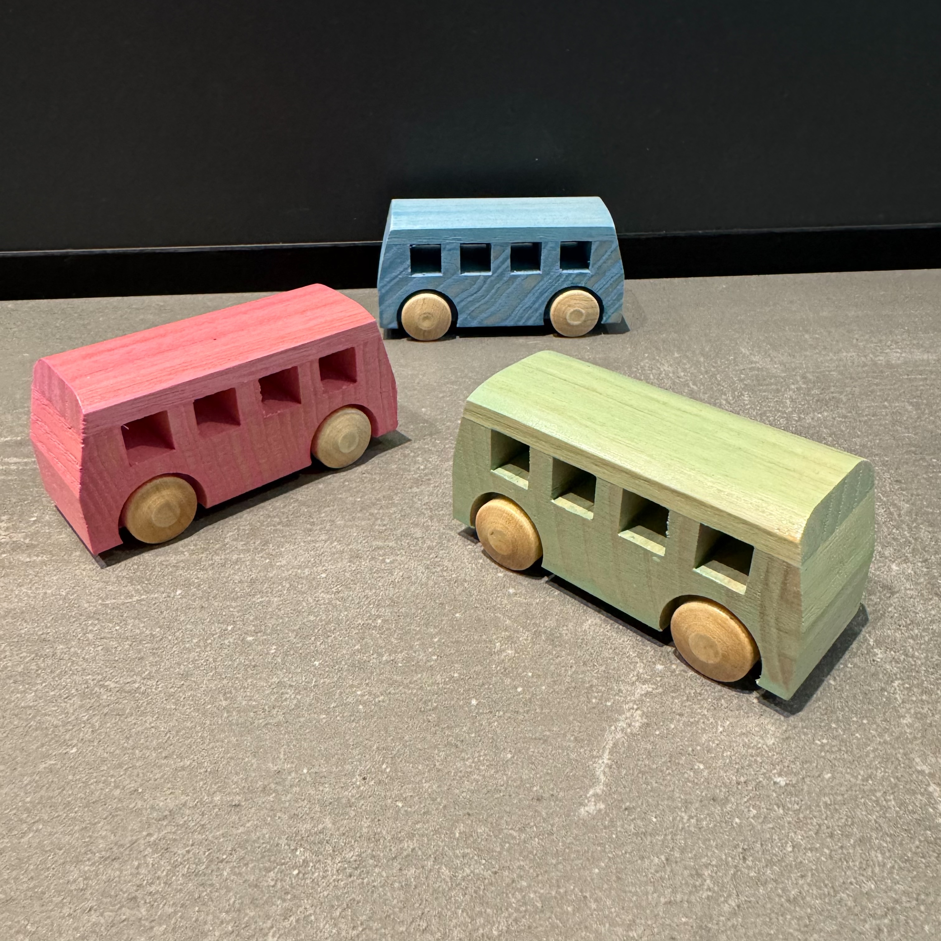 Beck Kleinbus Mini Pastell Rosa