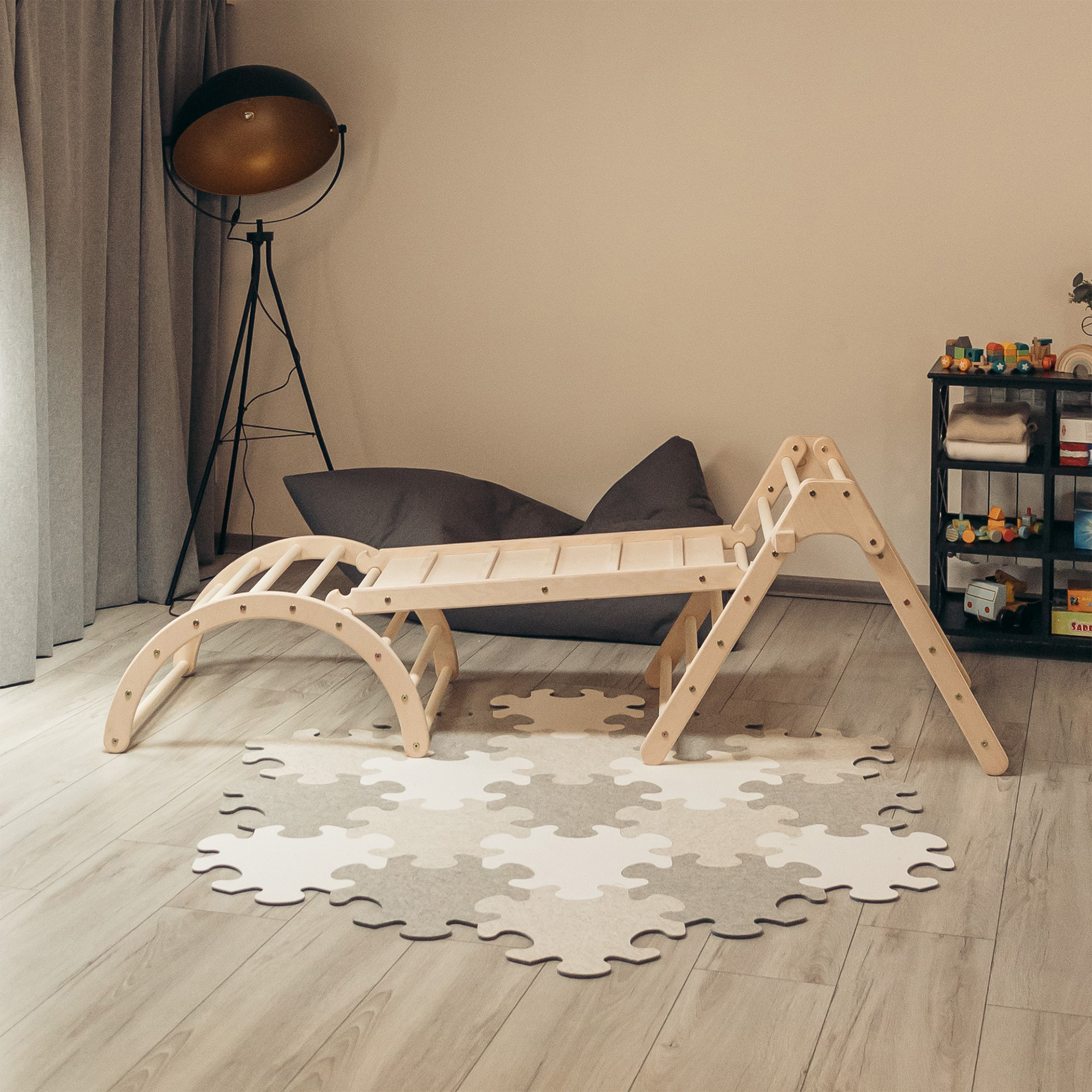 ClimbUpToys Kletterset FOLD UP - Holzspielzeug Profi ClimbUpToys Kletterset FOLD UP - Holzspielzeug Profi