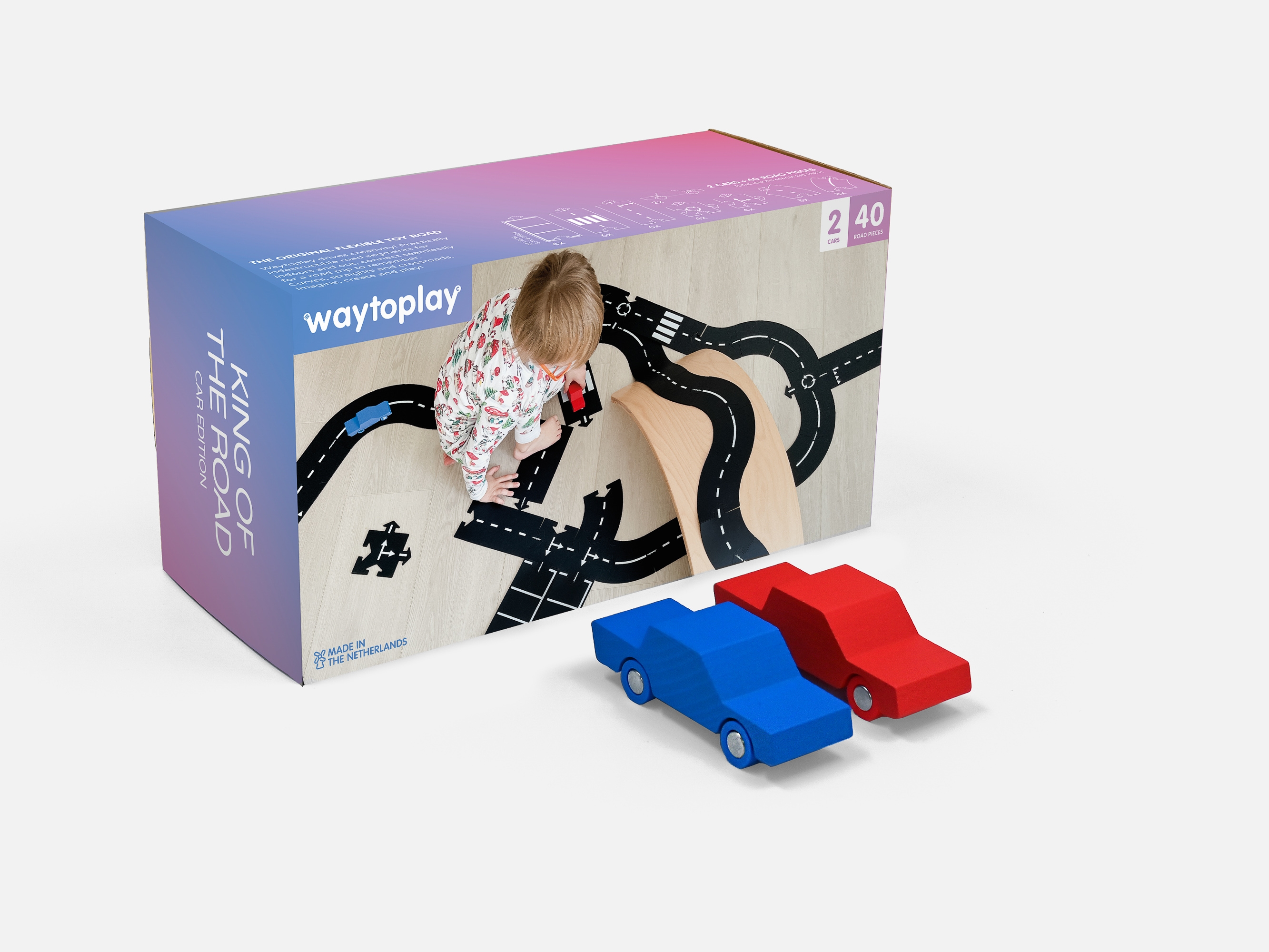 waytoplay King of the Road (40 Teile) - CAR EDITION waytoplay King of the Road (40 Teile) - CAR EDITION
