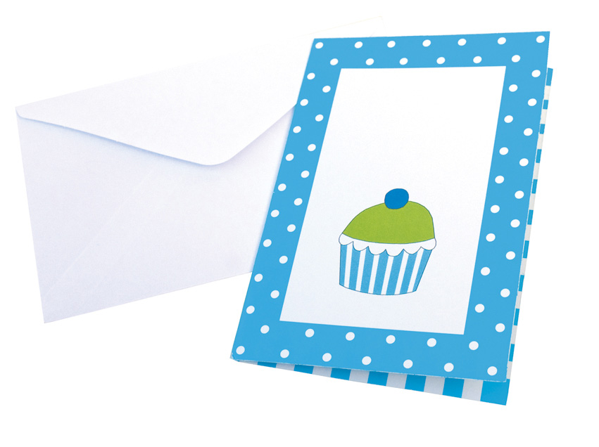 JaBaDaBaDo Einladungskarten Party blau (8 Stk.) JaBaDaBaDo Einladungskarten Party blau (8 Stk.)