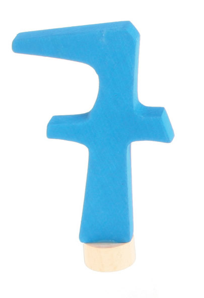 GRIMM´S Zahlenstecker 7 blau