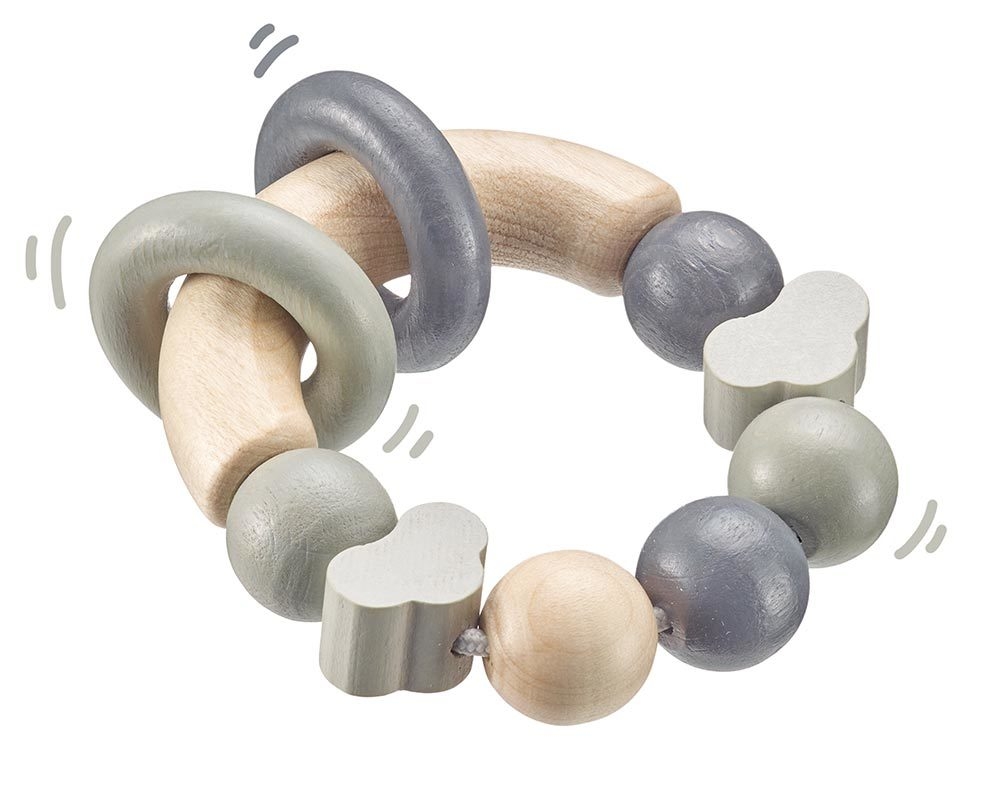 Selecta bellybutton Greifling Glücksgriff grau Selecta bellybutton Greifling Glücksgriff grau
