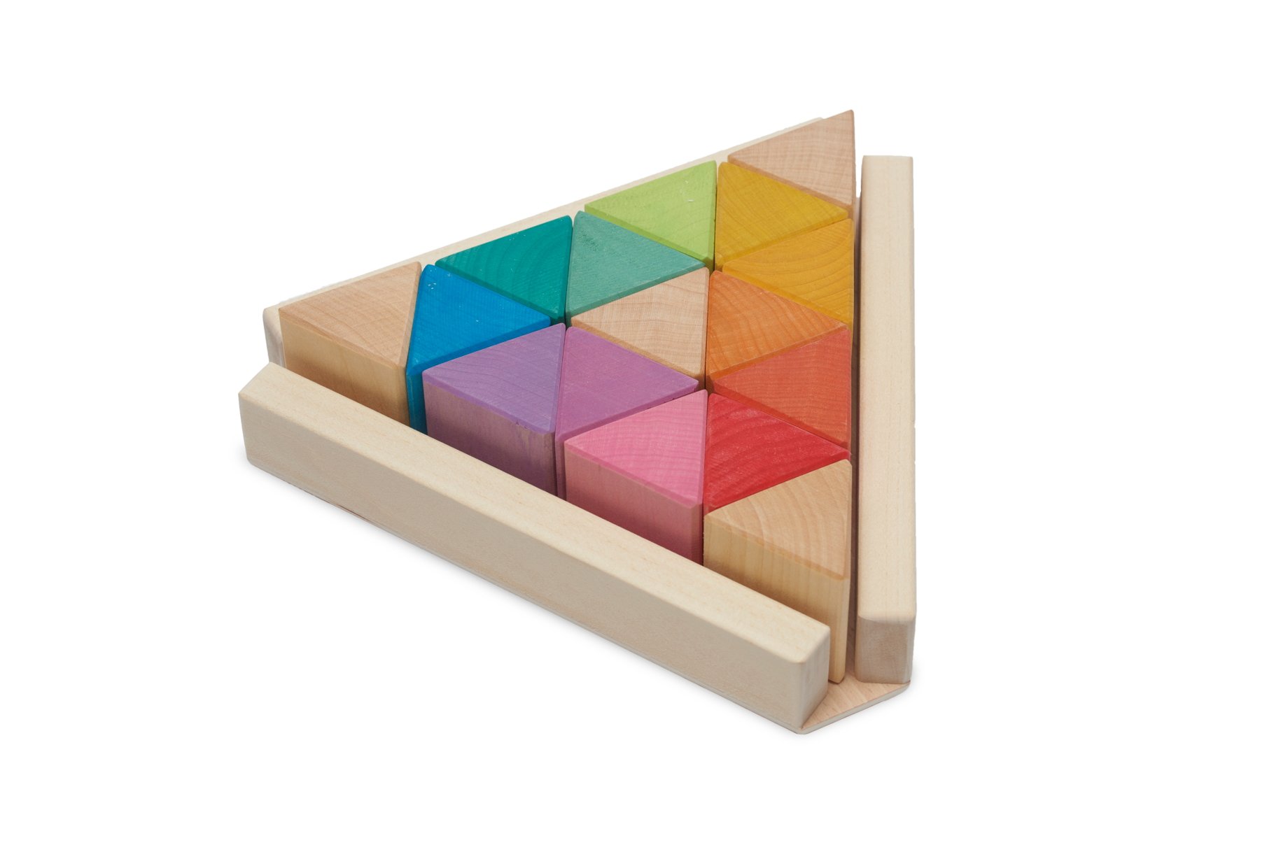 OCAMORA Baukasten Dreieckige Prismen bunt OCAMORA Baukasten Dreieckige Prismen bunt