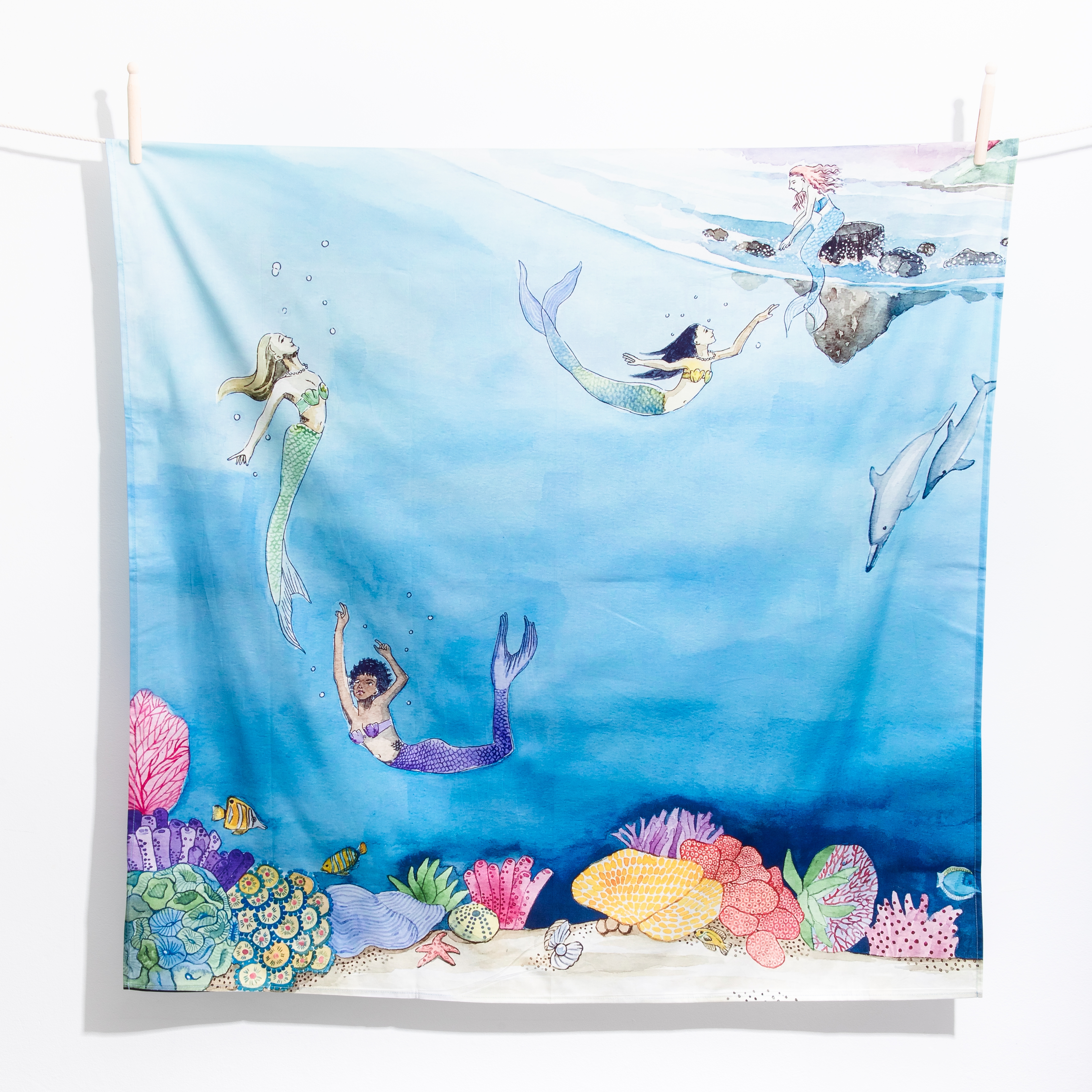 Wonderie Spieltuch Tales of Mermaids MAXI Wonderie Spieltuch Tales of Mermaids MAXI