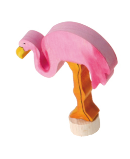 GRIMM ́S Stecker Flamingo, handbemalt