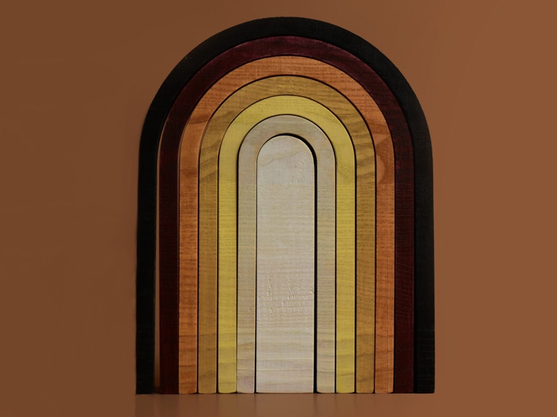 MinMin Copenhagen Big Rainbow Earthy MinMin Copenhagen Big Rainbow Earthy