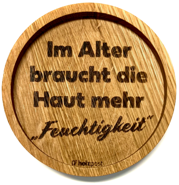 Holzpost® Untersetzer Feuchtigkeit im Alter Holzpost® Untersetzer Feuchtigkeit im Alter