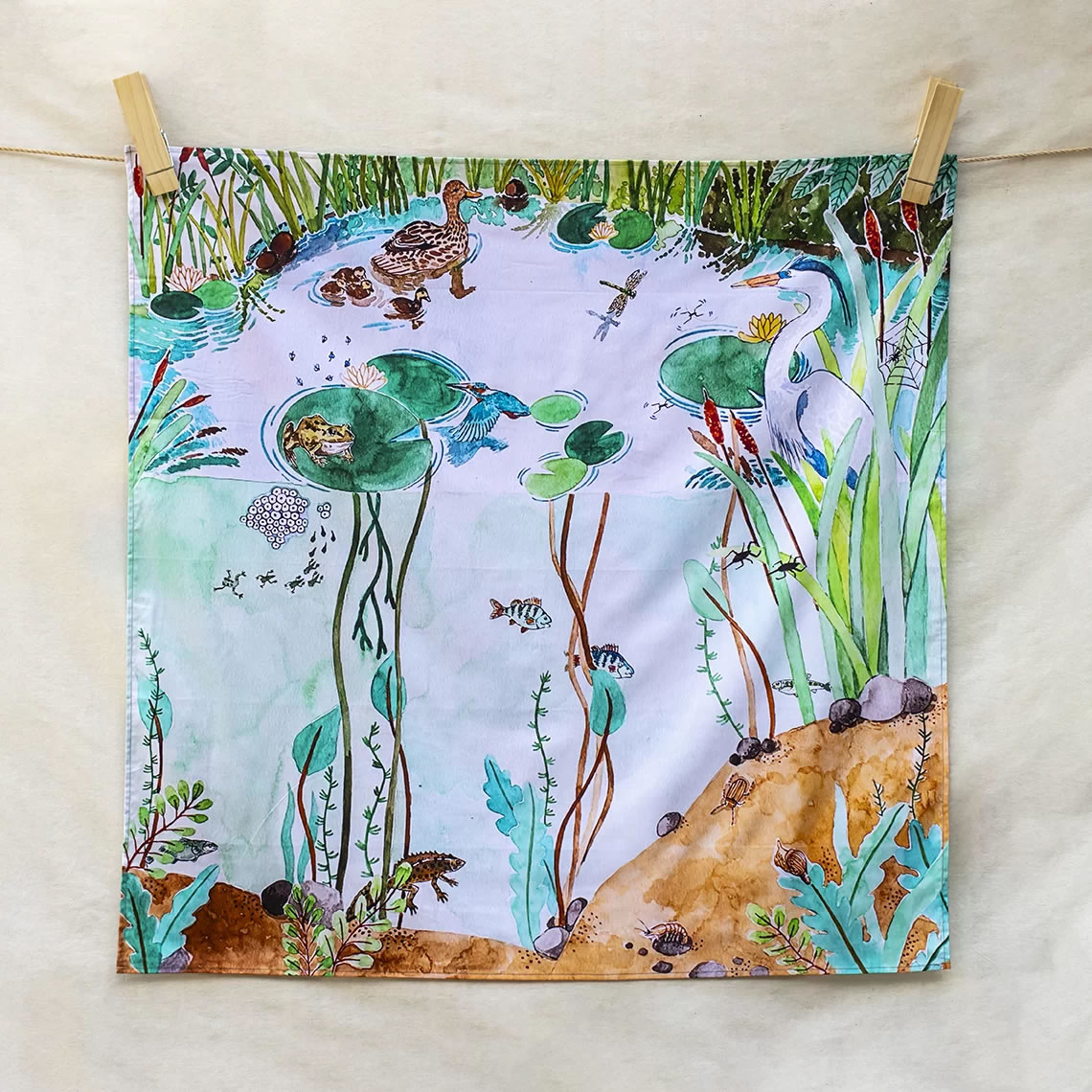 Wonderie Spieltuch Down by the Pond MAXI