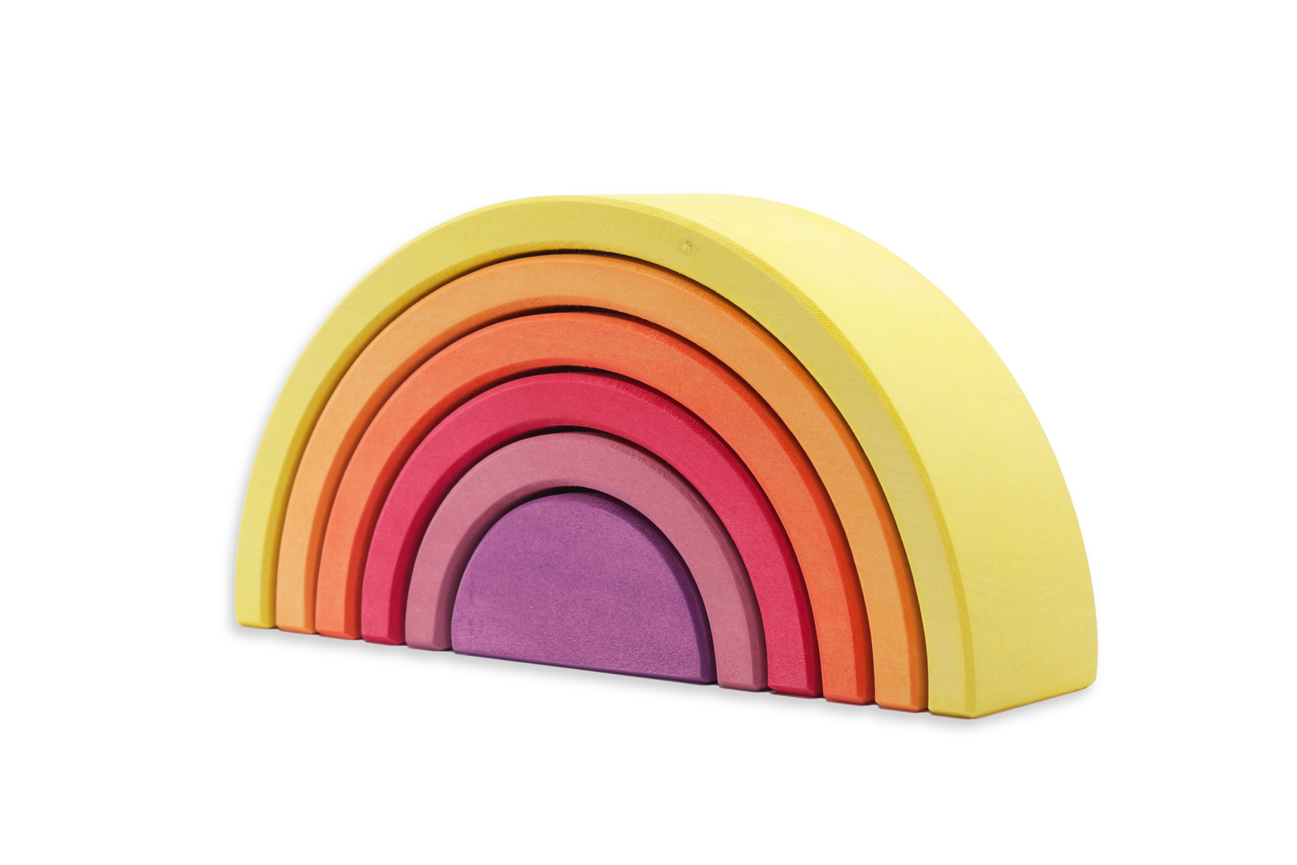 OCAMORA Gelber Regenbogen (6 Teile)