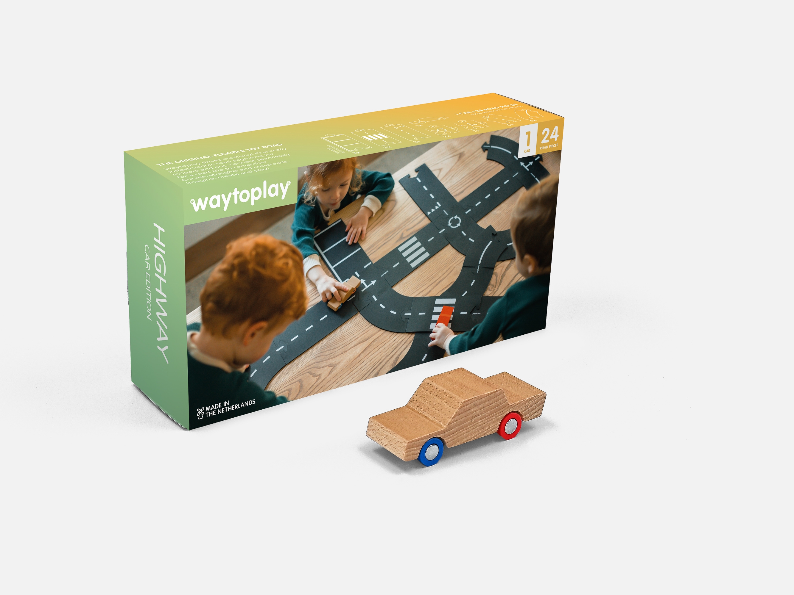 waytoplay Autobahn (24 Teile) - CAR EDITION waytoplay Autobahn (24 Teile) - CAR EDITION