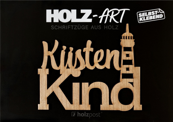Holzpost® Holz-Art Schriftzüge