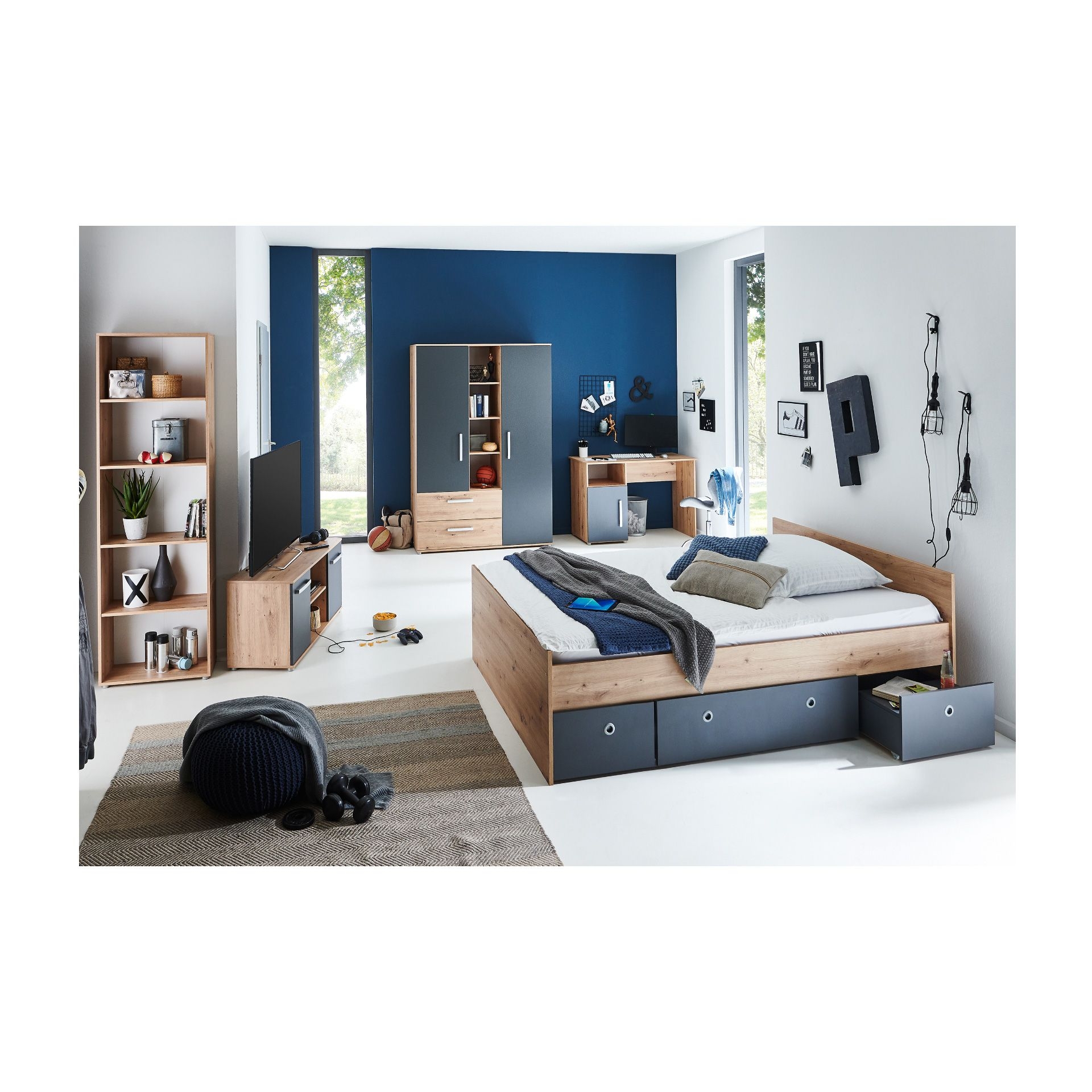 Arthur Berndt Jugendzimmer ALESSIO 120 (6-tlg.) Arthur Berndt Jugendzimmer ALESSIO 120 (6-tlg.)