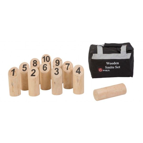 Holzspiele für den Garten