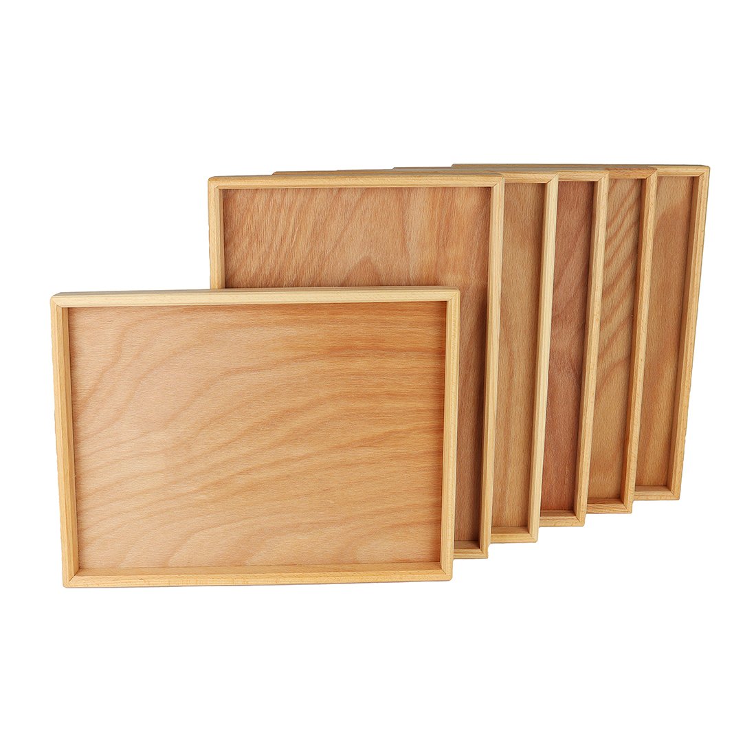 BAUSPIEL Legetabletts natur (6er Set) BAUSPIEL Legetabletts natur (6er Set)