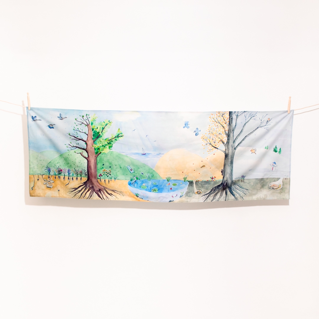 Wonderie Spieltuch A Walk through the Seasons GIANT Wonderie Spieltuch A Walk through the Seasons GIANT