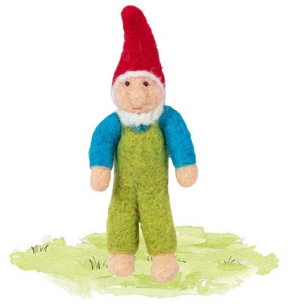 Filzwerg Theo von goki evolution - Holzspielzeug Profi Filzwerg Theo von goki evolution - Holzspielzeug Profi