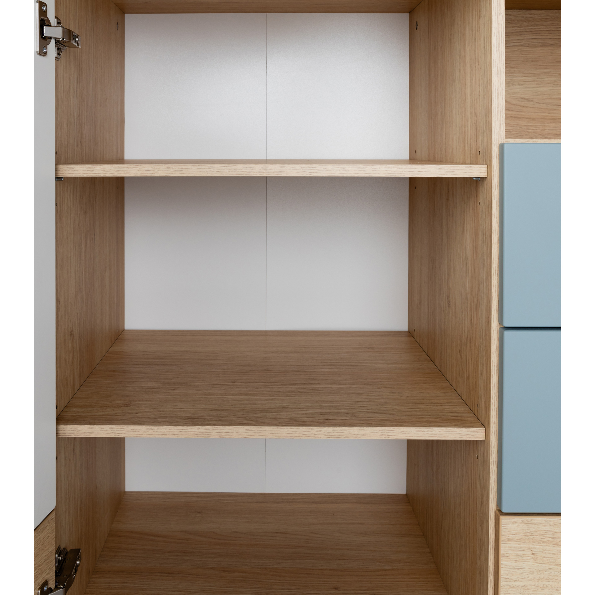 Arthur Berndt Babyzimmer ROOFY Wickelkommode in Salbei und Nagano Oak NB Arthur Berndt Babyzimmer ROOFY Wickelkommode in Salbei und Nagano Oak NB