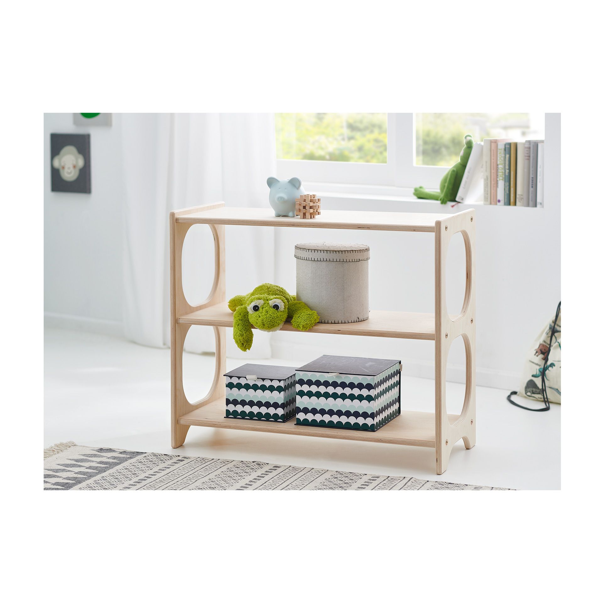 kikiwo NICKY NATURELL Doppelregal kikiwo NICKY NATURELL Doppelregal