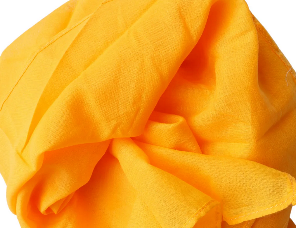 LAURA`S PLAY COTTON Spieltuch ORANGE 90x90cm