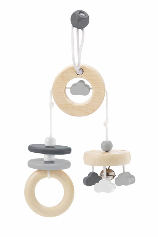 Selecta bellybutton Mini-Trapez Wolkenspaß grau Selecta bellybutton Mini-Trapez Wolkenspaß grau