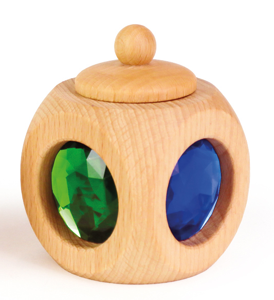 BAUSPIEL Zahndose Funkelwürfel bunt