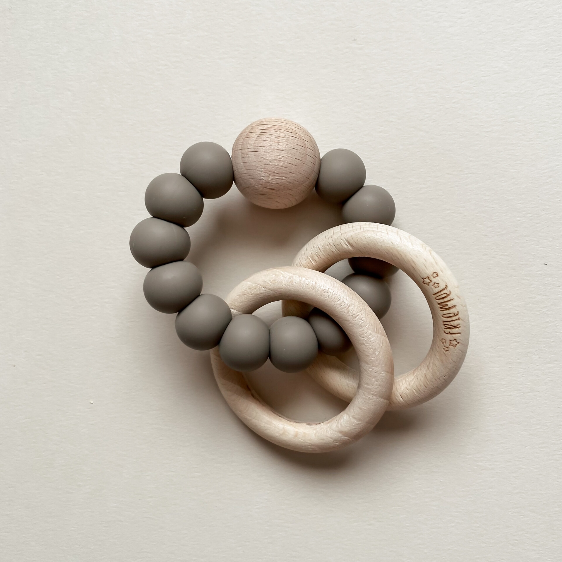 friemel Beißring / Rassel Theo taupe