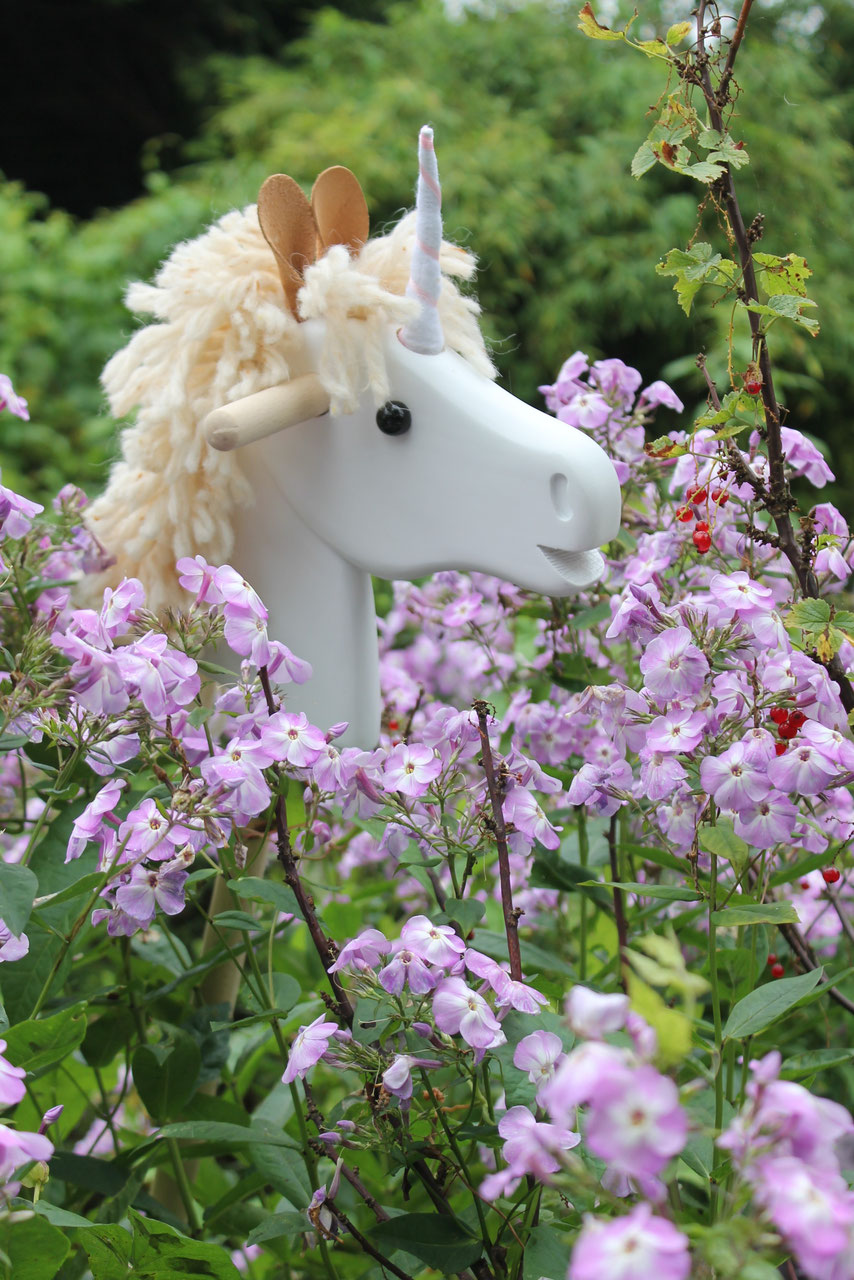 Steckenpferd Einhorn