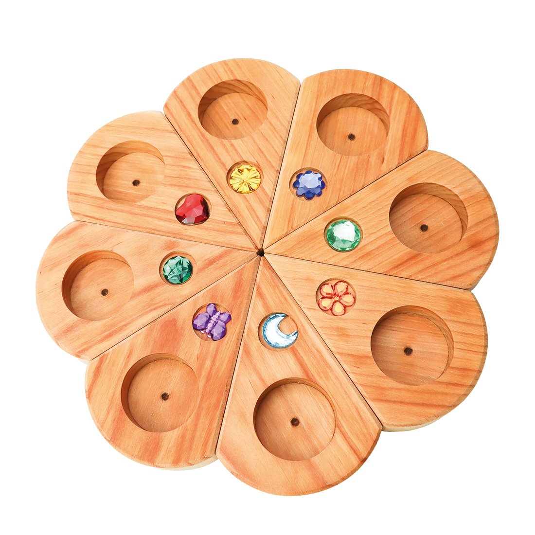 BAUSPIEL Geburtstagskranz Natur