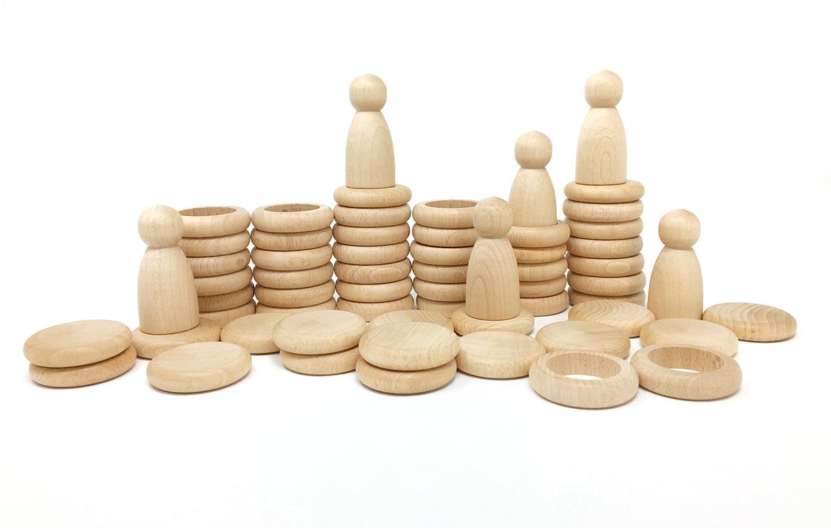 Grapat Nins®, Ringe & Scheiben natur Grapat Nins®, Ringe & Scheiben natur