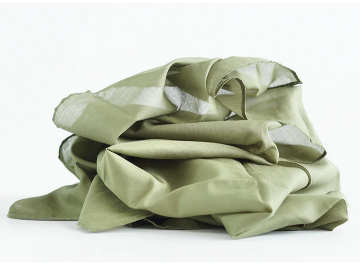 LAURA`S PLAY COTTON Spieltuch OLIVE 90x90cm