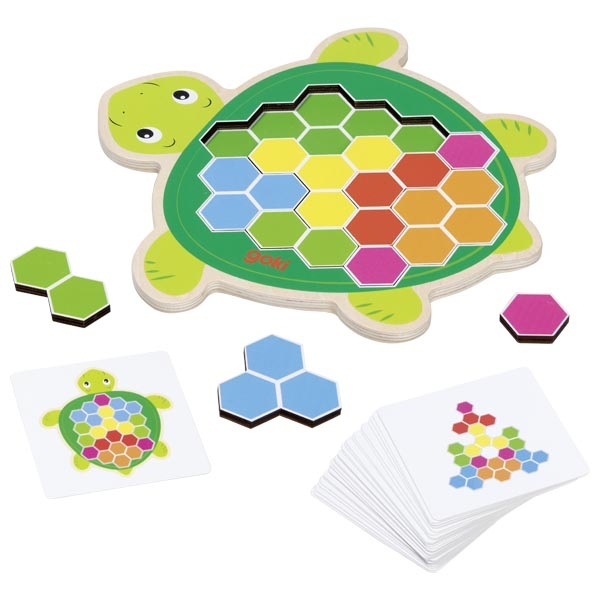 goki LLegespiel Schildkröte Rosy - Holzsppielzeug Profi goki LLegespiel Schildkröte Rosy - Holzsppielzeug Profi