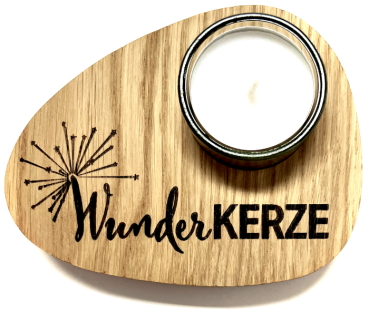 Holzpost® Teelicht Wunderkerze