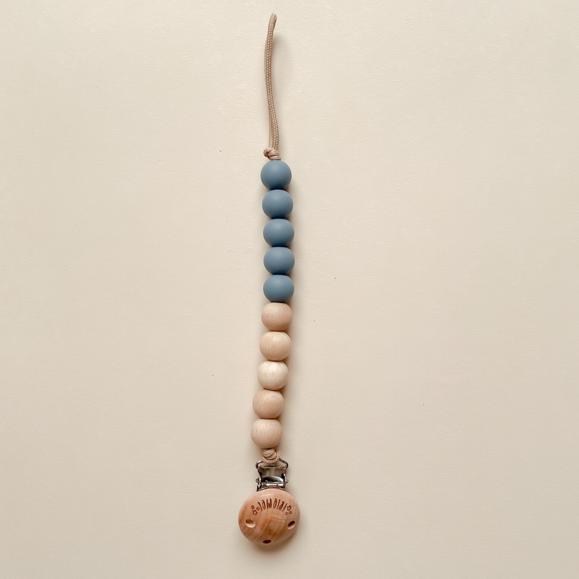 friemel Schnullerkette Lige blau