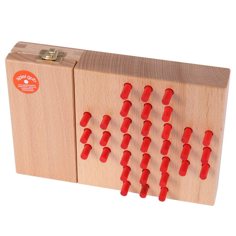 Beck Geduldspiel Solitaire - Holzspielzeug Profi