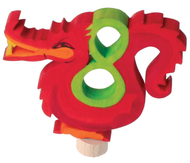 GRIMM ́S Zahlenstecker Märchen 8 Drache