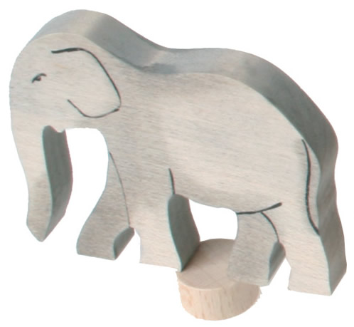GRIMM ́S Stecker Elefant, handbemalt