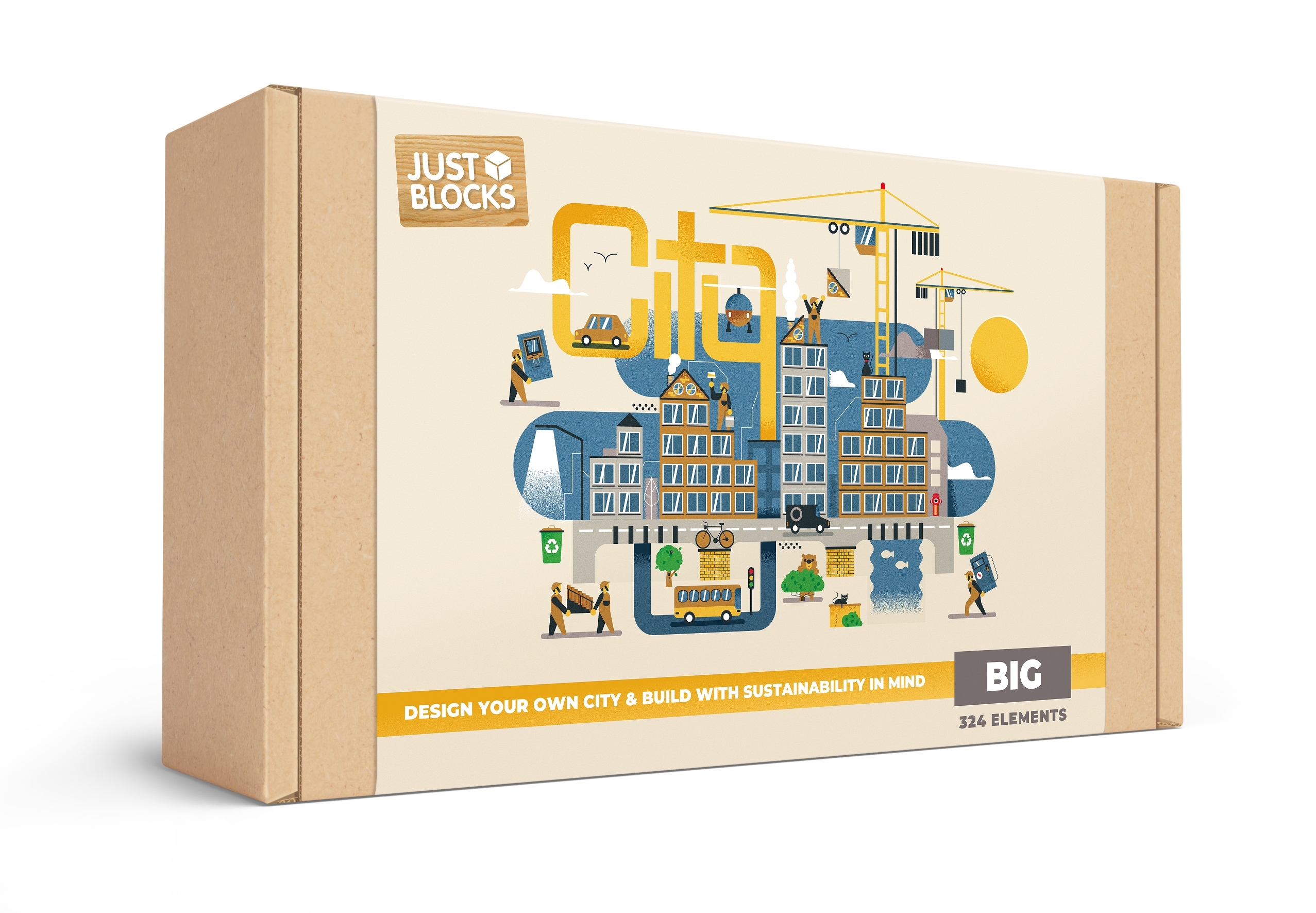 JUST BLOCKS - City LARGE (324 St.) JUST BLOCKS - City LARGE (324 St.)