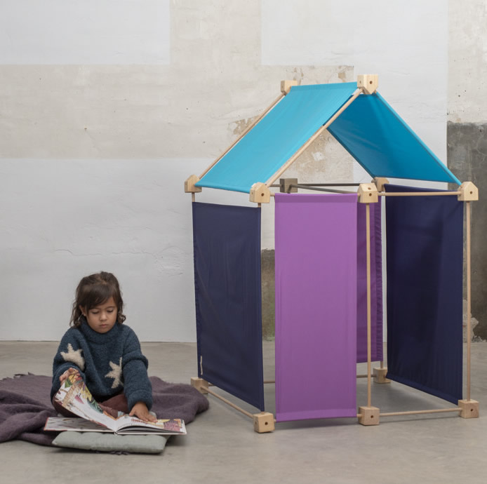 Trígonos Kernel BLUA (blau-türkis-pink)