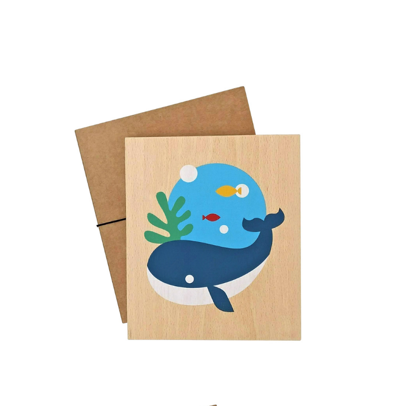 Lubulona Holzbild Illustration Wal Lubulona Holzbild Illustration Wal