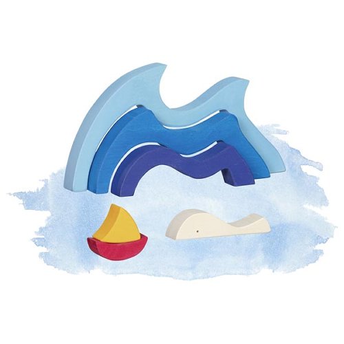 goki evolution Puzzle Schiffchen auf dem Meer