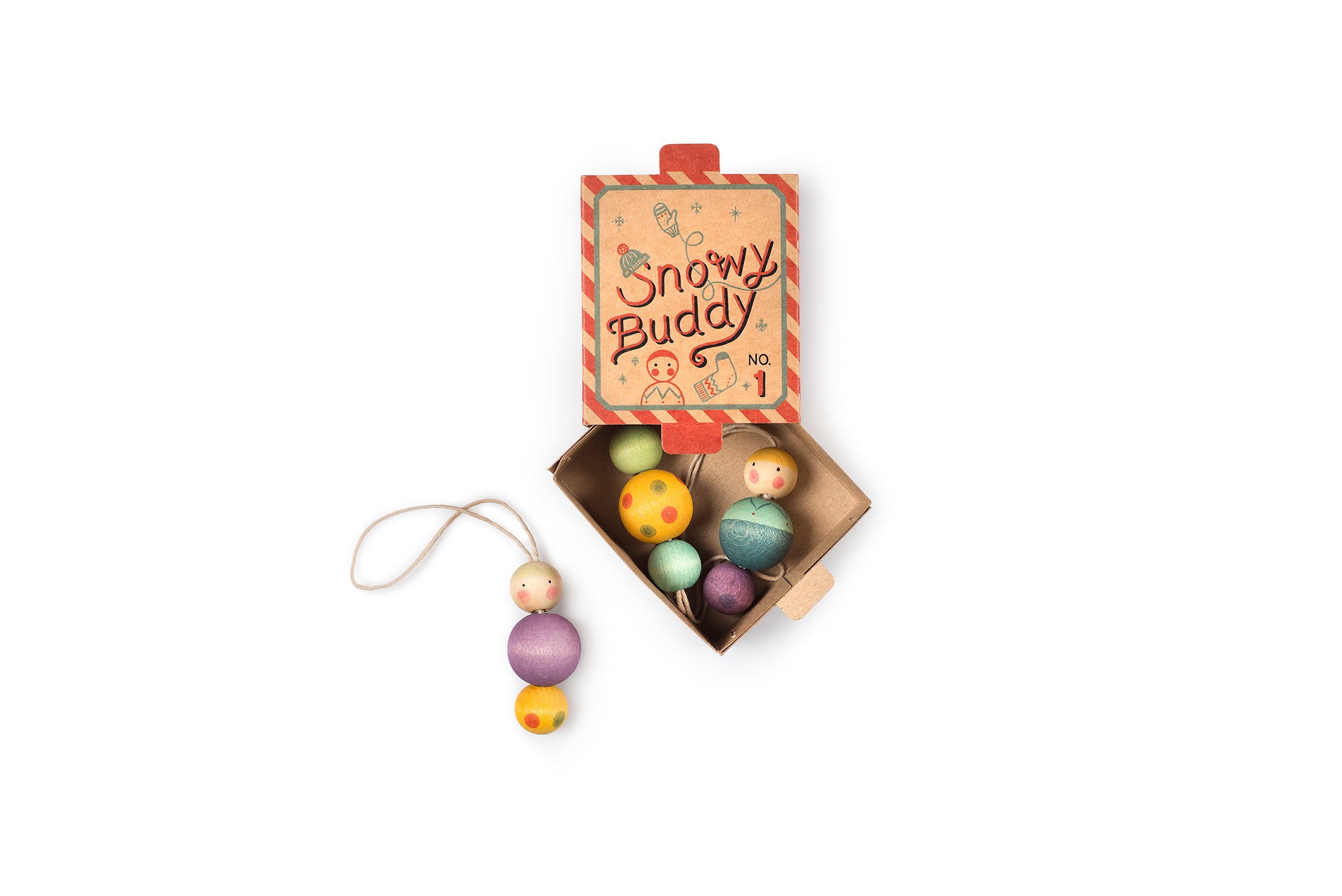 Grapat Ornament Nº1 - Snowy Buddy Grapat Ornament Nº1 - Snowy Buddy