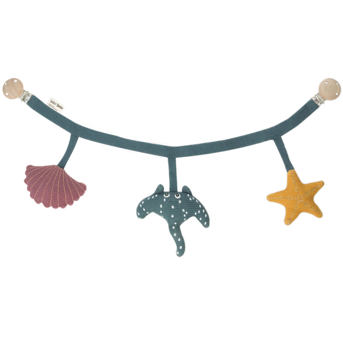 Baby Bello Kinderwagenkette Suzy the Stingray Baby Bello Kinderwagenkette Suzy the Stingray