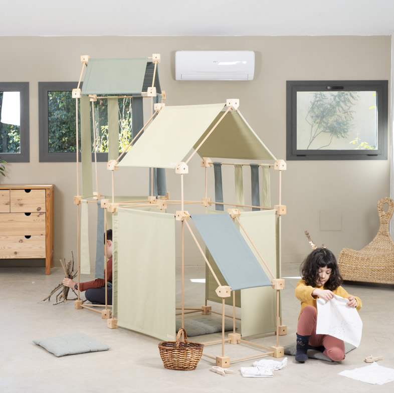 Trígonos MAXI ARBARO (tea - olivgrün)